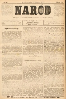 Naród : organ Chrześcijańskiej Partyi Narodowej. 1897, nr 2