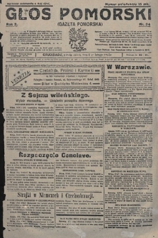 Głos Pomorski. 1922, nr 34