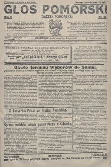 Głos Pomorski. 1922, nr 49