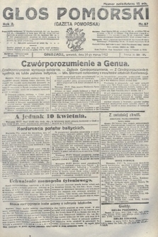 Głos Pomorski. 1922, nr 67