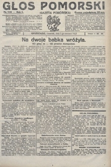 Głos Pomorski. 1922, nr 129