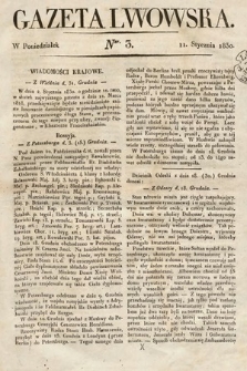 Gazeta Lwowska. 1830, nr 3
