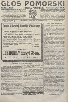 Głos Pomorski. 1922, nr 150