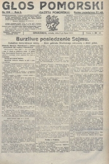 Głos Pomorski. 1922, nr 158