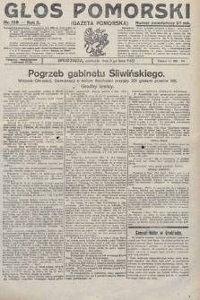 Głos Pomorski. 1922, nr 159