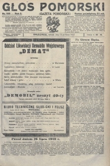 Głos Pomorski. 1922, nr 160