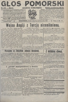 Głos Pomorski. 1922, nr 231