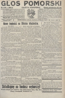 Głos Pomorski. 1922, nr 236