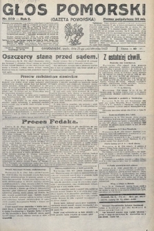 Głos Pomorski. 1922, nr 250