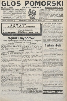 Głos Pomorski. 1922, nr 261