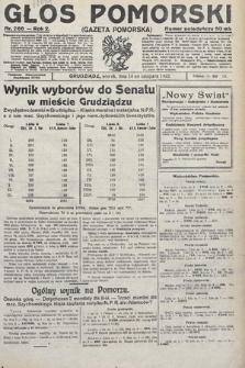 Głos Pomorski. 1922, nr 266
