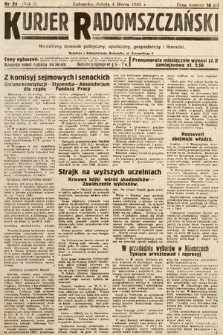 Kurjer Radomszczański : niezależny dziennik polityczny, społeczny i literacki. 1933, nr 24