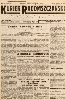 Kurjer Radomszczański : niezależny dziennik polityczny, społeczny i literacki. 1933, nr 32