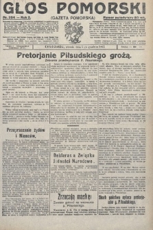 Głos Pomorski. 1922, nr 284