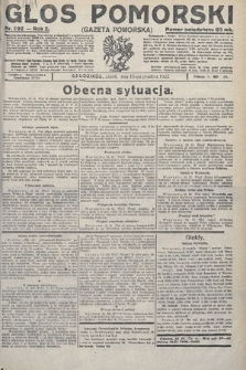 Głos Pomorski. 1922, nr 292