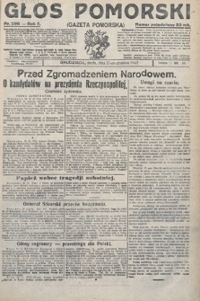 Głos Pomorski. 1922, nr 296