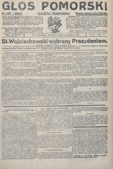 Głos Pomorski. 1922, nr 297