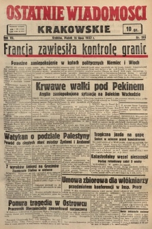 Ostatnie Wiadomości Krakowskie. 1937, nr 195