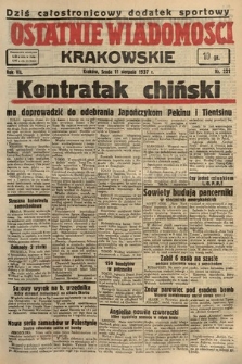 Ostatnie Wiadomości Krakowskie. 1937, nr 221