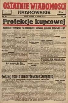 Ostatnie Wiadomości Krakowskie. 1937, nr 236