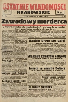 Ostatnie Wiadomości Krakowskie. 1937, nr 345