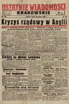 Ostatnie Wiadomości Krakowskie. 1938, nr 56