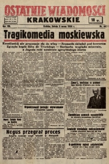 Ostatnie Wiadomości Krakowskie. 1938, nr 64