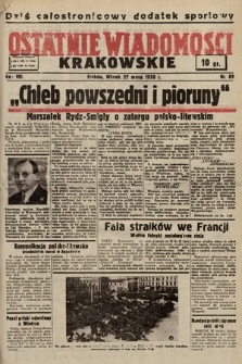 Ostatnie Wiadomości Krakowskie. 1938, nr 89
