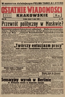 Ostatnie Wiadomości Krakowskie. 1938, nr 131