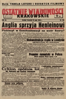 Ostatnie Wiadomości Krakowskie. 1938, nr 139