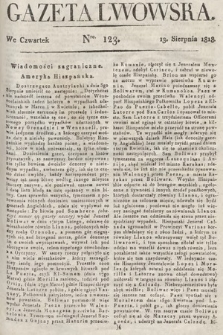 Gazeta Lwowska. 1818, nr 123