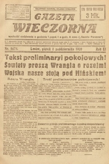 Gazeta Wieczorna. 1920, nr 5474