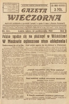 Gazeta Wieczorna. 1920, nr 5511