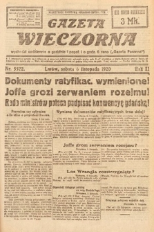 Gazeta Wieczorna. 1920, nr 5522