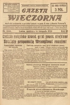 Gazeta Wieczorna. 1920, nr 5536