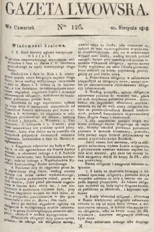 Gazeta Lwowska. 1818, nr 126