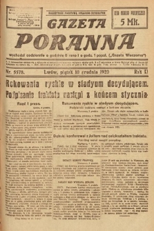 Gazeta Poranna. 1920, nr 5578