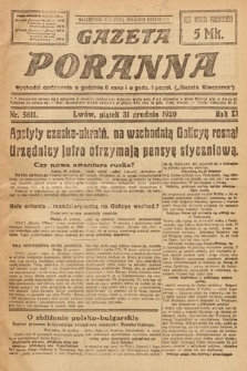 Gazeta Poranna. 1920, nr 5611