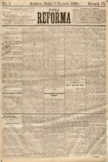 Nowa Reforma. 1890, nr 5