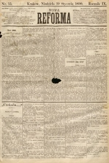 Nowa Reforma. 1890, nr 15