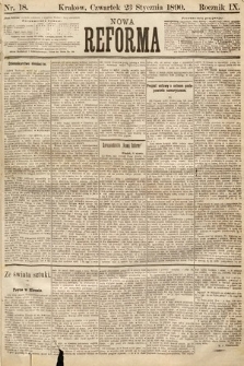 Nowa Reforma. 1890, nr 18