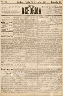 Nowa Reforma. 1890, nr 23