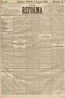 Nowa Reforma. 1890, nr 28