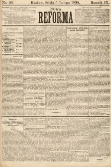 Nowa Reforma. 1890, nr 29