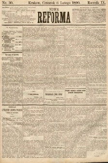 Nowa Reforma. 1890, nr 30