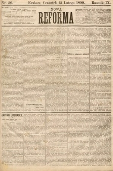 Nowa Reforma. 1890, nr 36