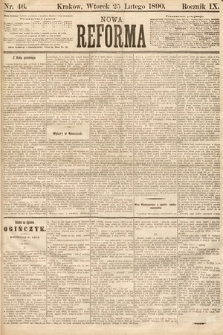 Nowa Reforma. 1890, nr 46