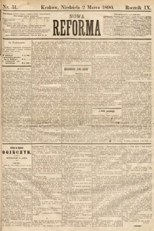 Nowa Reforma. 1890, nr 51