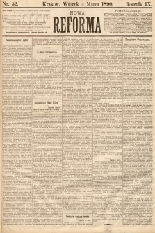 Nowa Reforma. 1890, nr 52