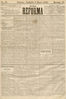 Nowa Reforma. 1890, nr 57